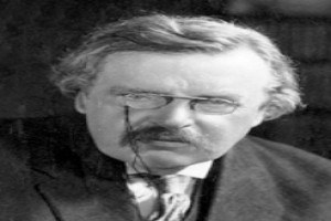 Photo of author Gilbert Keith Chesterton